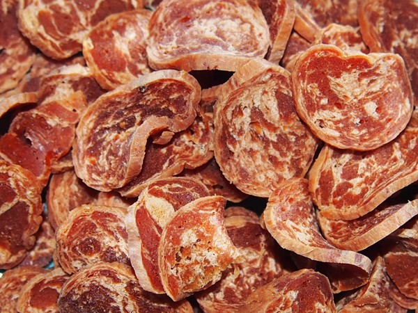Dukáty ze sušeného jehněčího masa s treskou 20 g