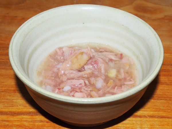 Polévka - tuňáková se sladkými bramborami 40 g