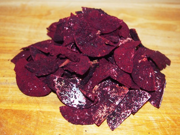Březové chipsy s červenou řepou 100 g