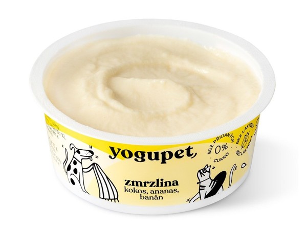 Yogupet se žlutým ovocem 110g - jogurt / zmrzlina