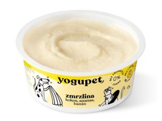 Yogupet se žlutým ovocem 110g - jogurt / zmrzlina