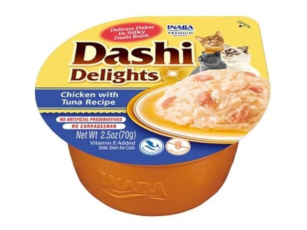 Miska Dashi: kuře a tuňák 70 g