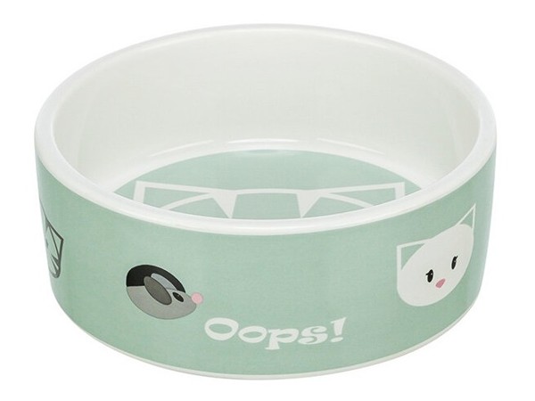 Keramická miska s kočkou a myší 0,3 l / 12 cm