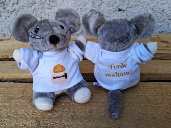 PLYŠ MYŠ Rodentia: Tvrdě makám!