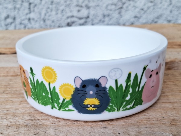 Keramická miska Rodentia: Potkaní pampeliška 650ml