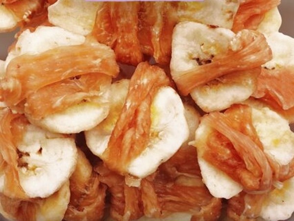 Sušené kuřecí maso s banánem 70 g